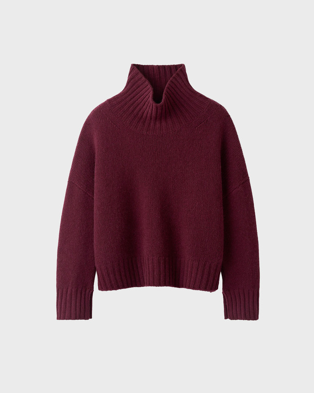 Soft Goat Pologenser Girlfriend Bordeaux XS