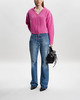 Acne Studios Cardigan Knit Relaxed Wool  Rosa M
