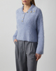 Malina Sweater Yselle Alpaca Blend Light blue S
