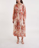 Zimmermann Klänning Gathered Yolk Maxi  Creme 2 (M-L)