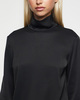 Filippa K Blouse Turtleneck Satin  Black 34