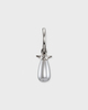 Maria Nilsdotter Earring Pearl Tear  Silver ONESIZE