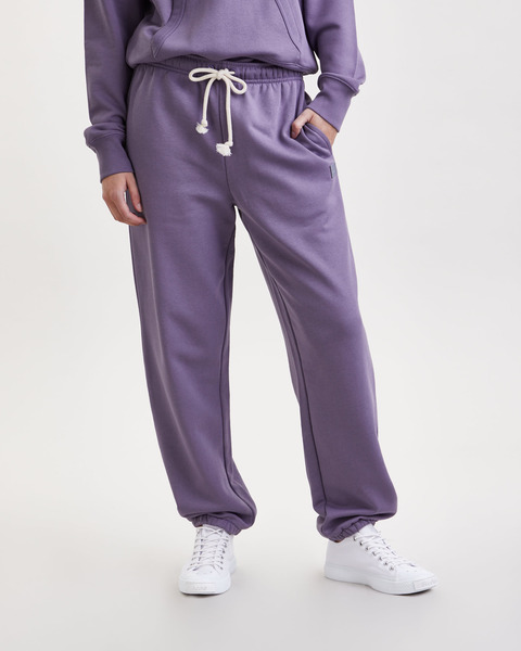 Byxor Sweatpant Face Ljuslila 2