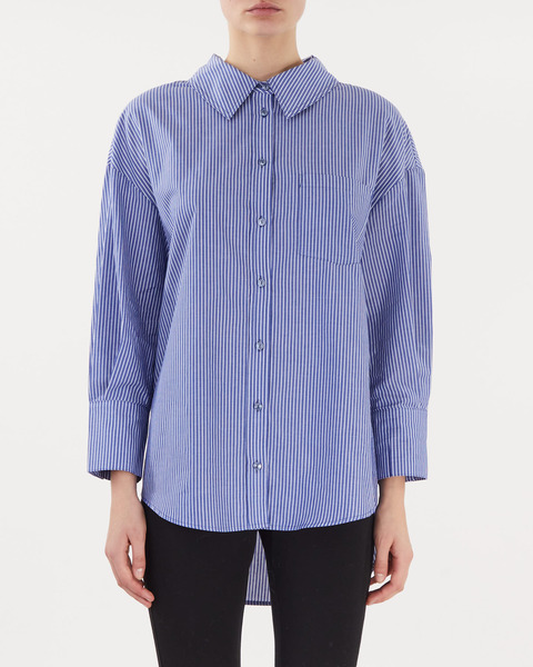 Shirt Mika  Blå/vit 1