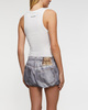 Acne Studios Shorts L’Oeil Denim Printed Grå 40