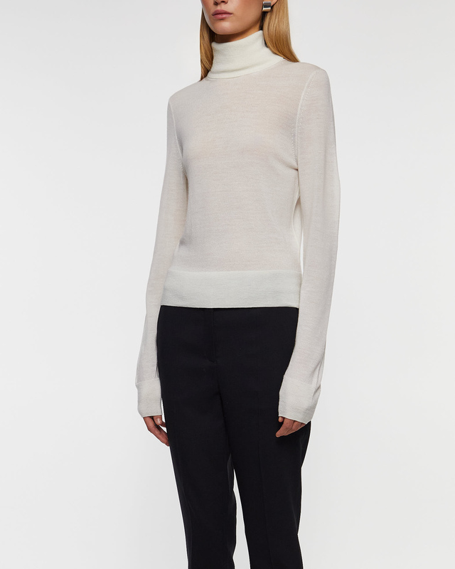 Wakakuu Icons Sweater Keerin Polo Merino Creme L