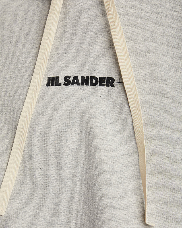Jil Sander Hooded Sweatshirt Grey Melange XS