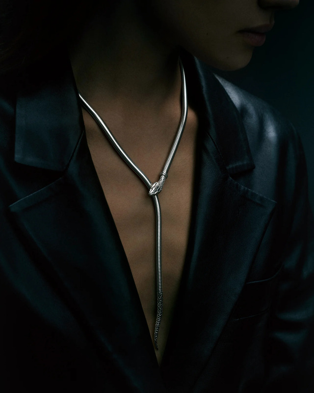 Maria Nilsdotter Necklace Magician Silver ONESIZE