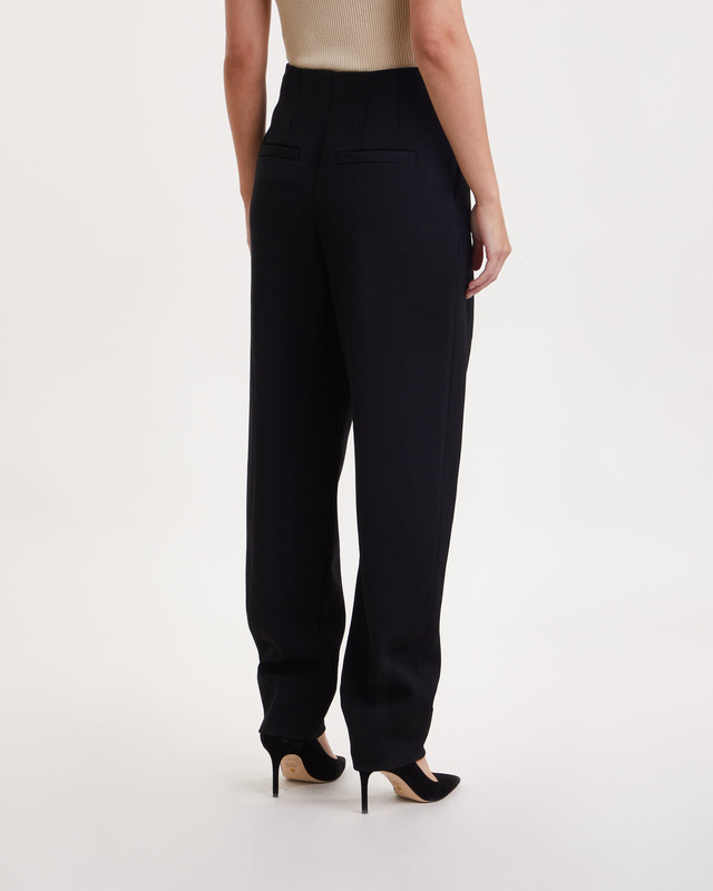 Proenza Schouler Byxor Wool Twill  Svart US 6 (EUR 38)