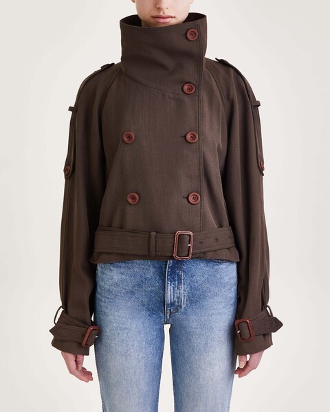 Jacket  FN-WN-OUTW000750 Brown 1