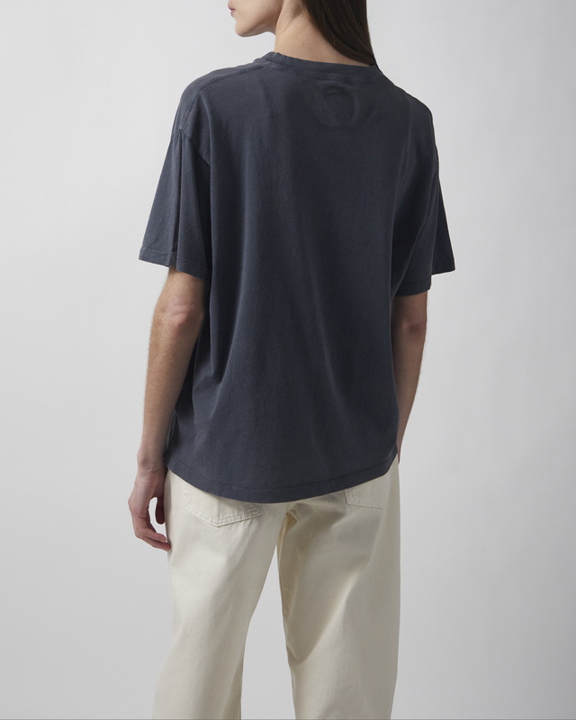 Anine Bing T-skjorte Cade Tee Palms Grey XS
