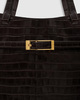 Anine Bing Shoppingtaske Elly Embossed Mørkebrun ONESIZE