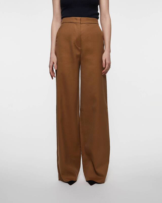 Max Mara Studio Trousers Mozart  Brun IT 40 (EUR 34)