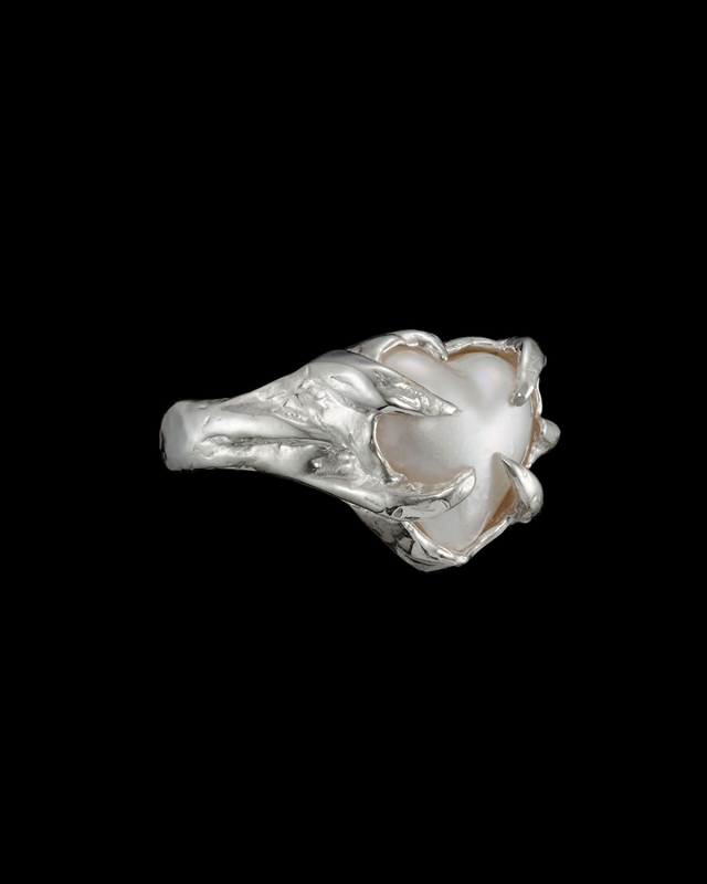 Maria Nilsdotter Ring Seven of Wands Silver Silver 18mm