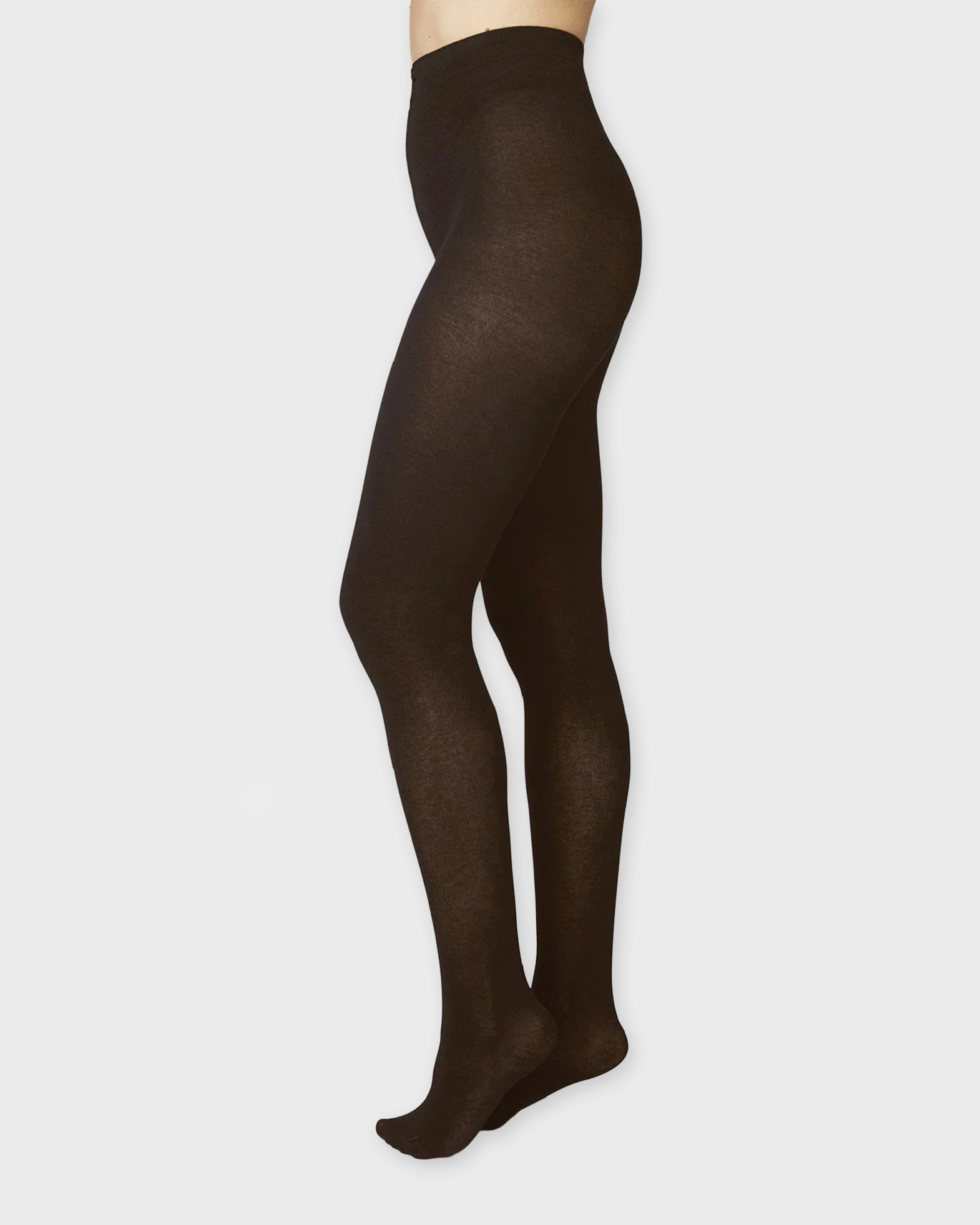 Swedish Stockings Tights Alice Cashemere In Brown