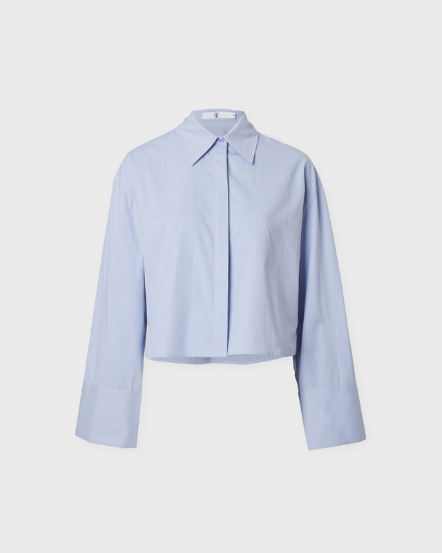 Wakakuu Icons Shirt Aliya Cropped Blå L