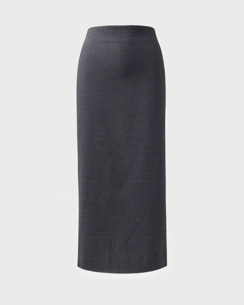 Skjørt Wool Pencil Grey 1