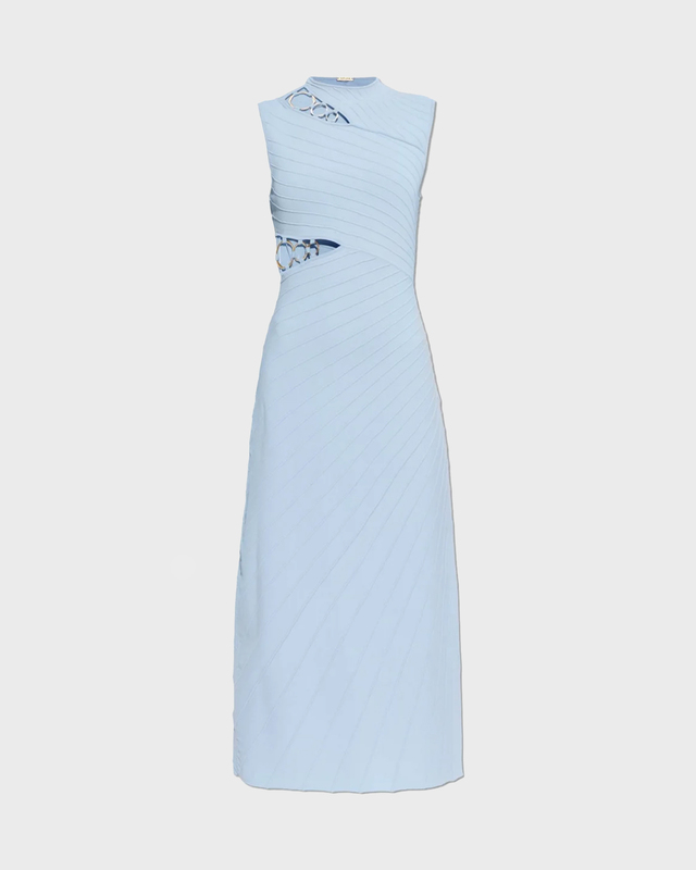 Cult Gaia Kjole NIKI Light Blue XS