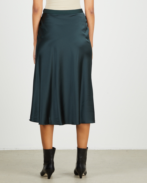 Skirt Hana Satin Green 2