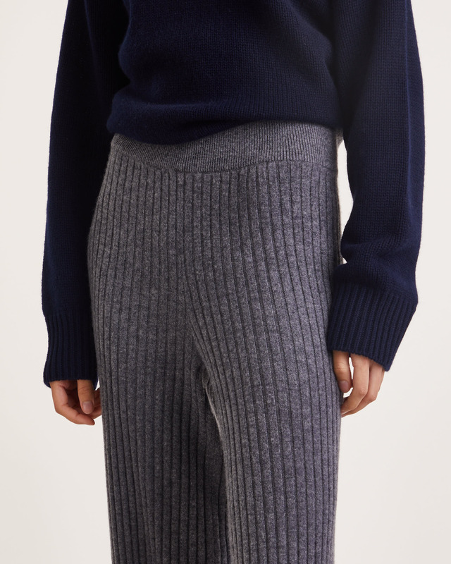 LISA YANG Byxor Delia Cashmere Grå 0 (XS-S)