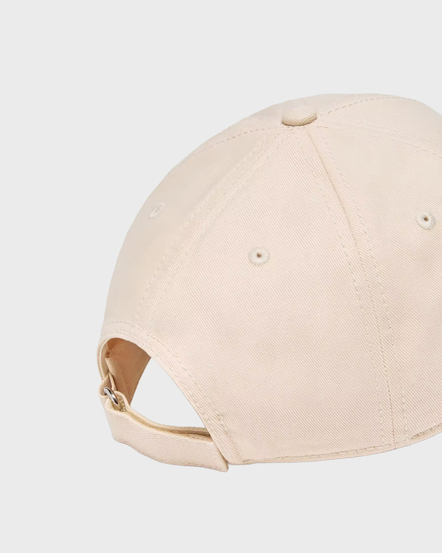 Moncler Gabardine Baseball Cap Ivory ONESIZE