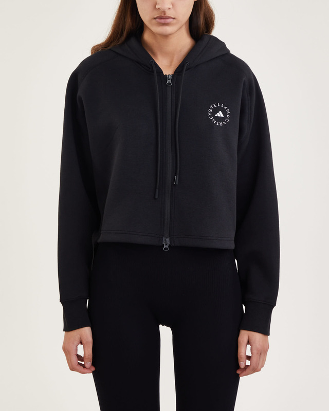 Adidas by Stella McCartney Hoodie aSMC Cropped  Svart M