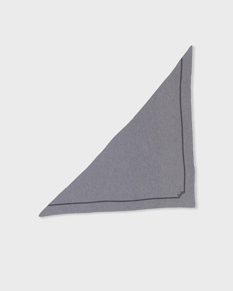 Scarf Triangle Solid Svart ONESIZE 1