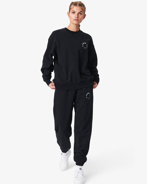 Sweatshirt Organic Crew Neck Black 2