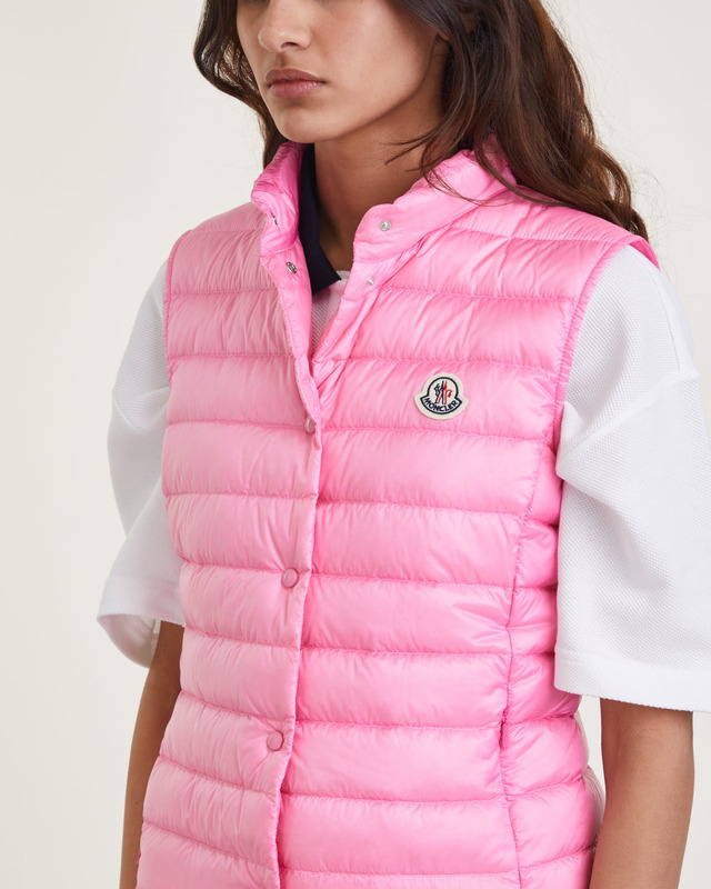 Moncler Liane Gilet Väst Hallonröd MONCLER 1 (S)