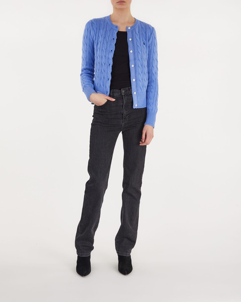 Long Sleeved Cardigan Blå 2