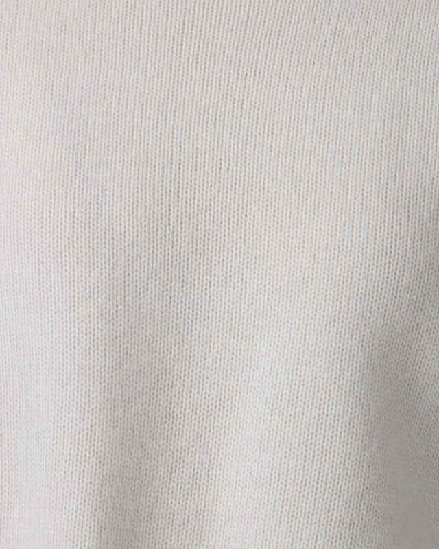 Soft Goat Top Cashmere Light Gray L