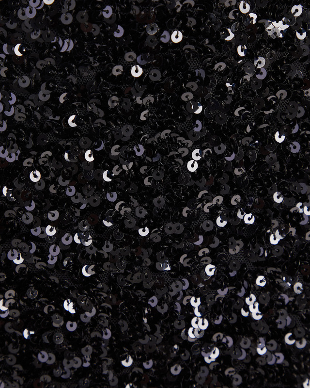 Wakakuu Icons Skirt Chloe Long Sequin  Black L