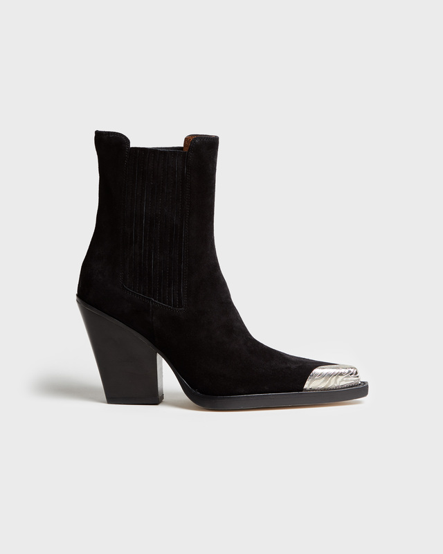Paris Texas Boots Dallas Embellished Toe  Black EUR 36