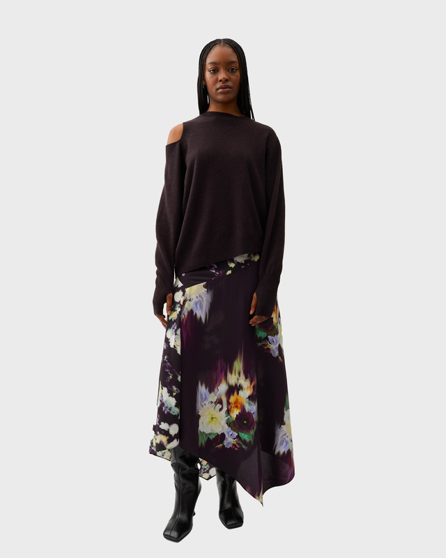 Rodebjer Sweater Knitted Acer Brun L