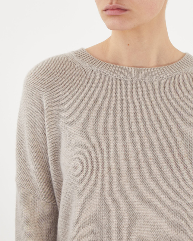 LISA YANG Cashmere knit Mila Sand M-L