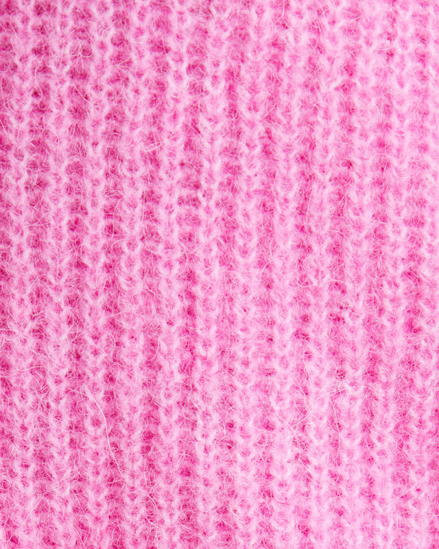 Ganni Cardigan Soft Wool Solid  Rosa S
