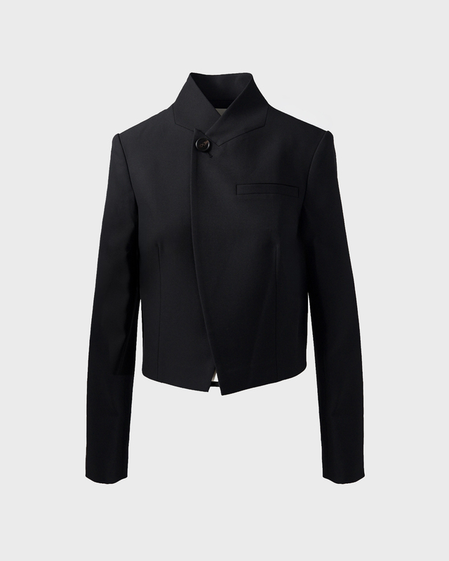 Wakakuu Icons Blazer Turn Collar Black L