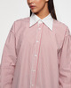 Filippa K Skjorta Striped Cotton Vit 38