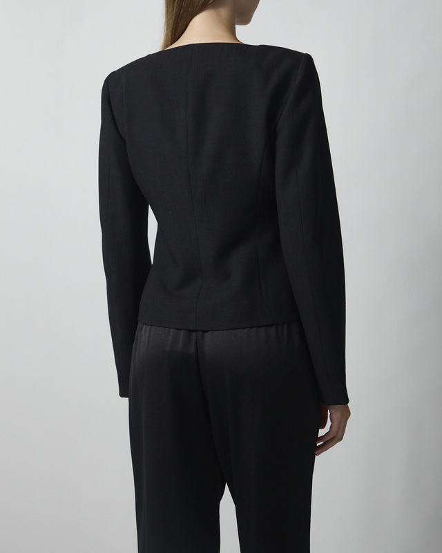 Dagmar Dinner Jacket Curved Front Black 42