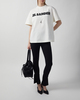 Jil Sander T-Shirt Logo Cotton Porcelain M