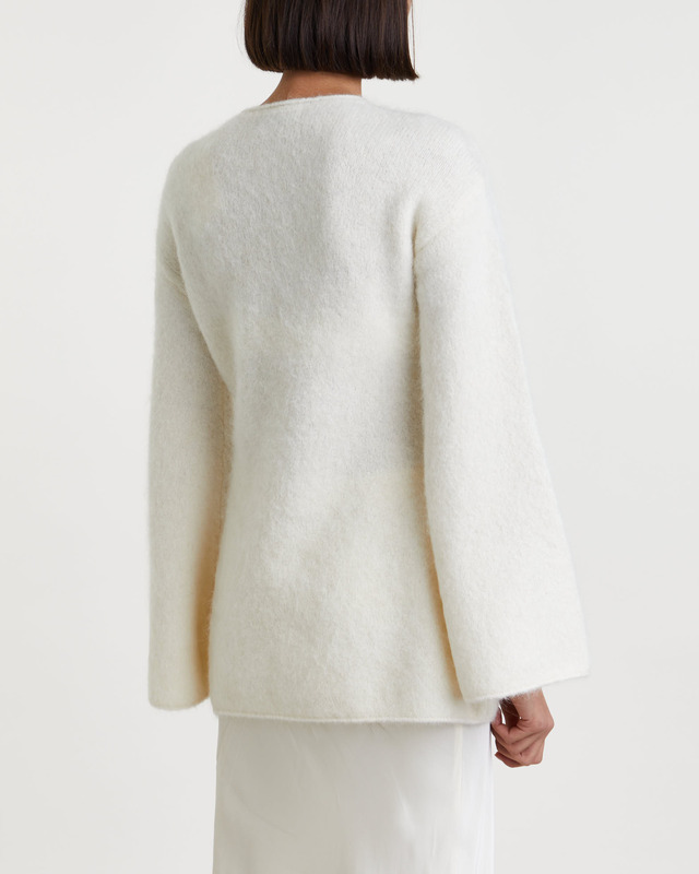 Malina Tröja Bailee Peplum Vanilj S