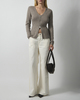 Samsøe Samsøe Cardigan Sanelo Zip 15722 Grey Melange M