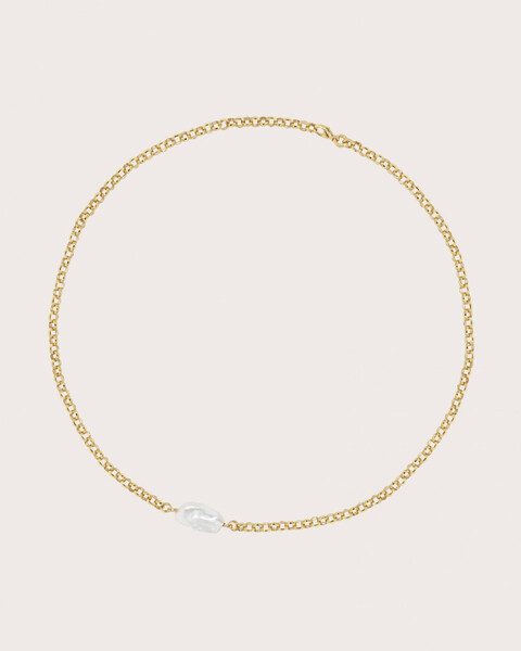 Necklace Biwa Delicate Guld ONESIZE 1