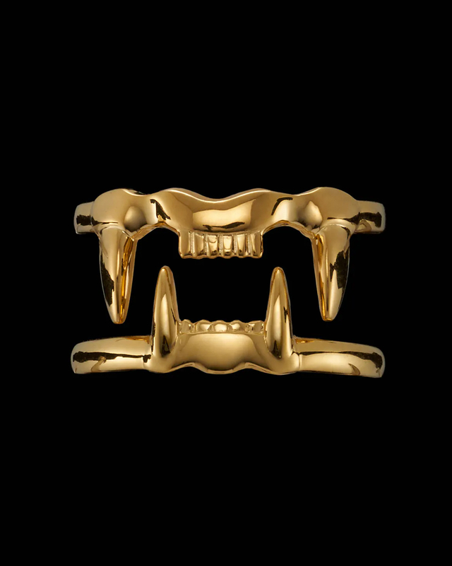 Maria Nilsdotter Ring Jaw Upper  Guld L