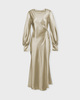 Wakakuu Icons Klänning Morino Wrap  Beige S