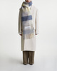 Acne Studios Scarf Checked Mohair Vanilla ONESIZE