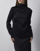 Wakakuu Icons Bluse Lorde Satin Black S