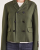 Marni Jacket Double-Breasted Wool  Grön IT 40 (EUR 34)