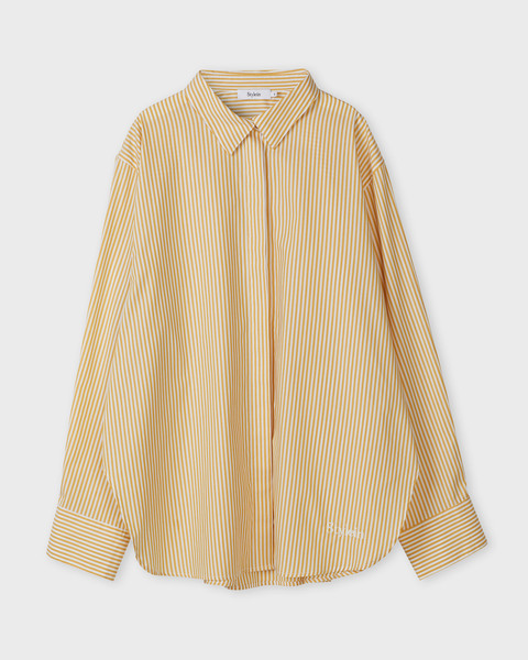 Shirt Jansell Vit/gul 1