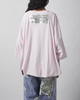 Acne Studios T-Shirt Logo Gathered Light pink XS